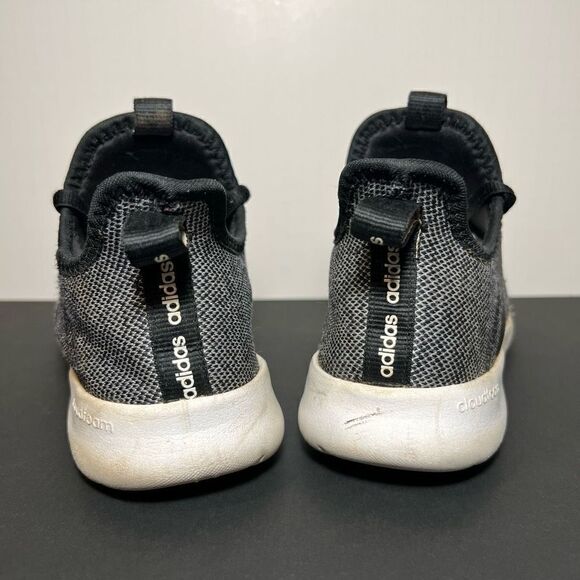 Womens ADIDAS Cloudfoam Pure 2.0 Gray Running Shoes / Size 9 - Picture 4 of 9